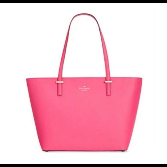 Kate Spade New YorkCEDAR STREET SMALL HARMONY TOTE In Pink Confetti / Excellent - Picture 1 of 7